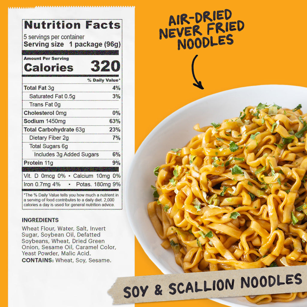 Soy & Scallion Noodles | 5 Packs